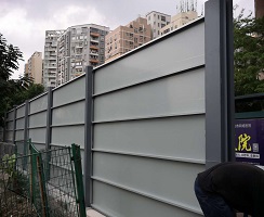 工地施工圍擋都有什么樣的安裝有哪些方式？