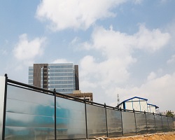 深圳地鐵10號線平湖坂田段工地施工圍擋項(xiàng)目