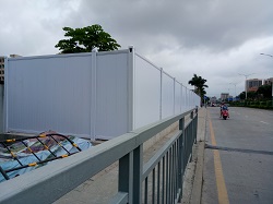  一般哪種工程項目會選擇使用PVC圍擋？