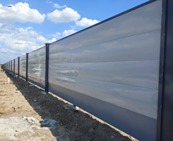 A2款白灰板圍擋，旭東工廠(chǎng)發(fā)貨不斷